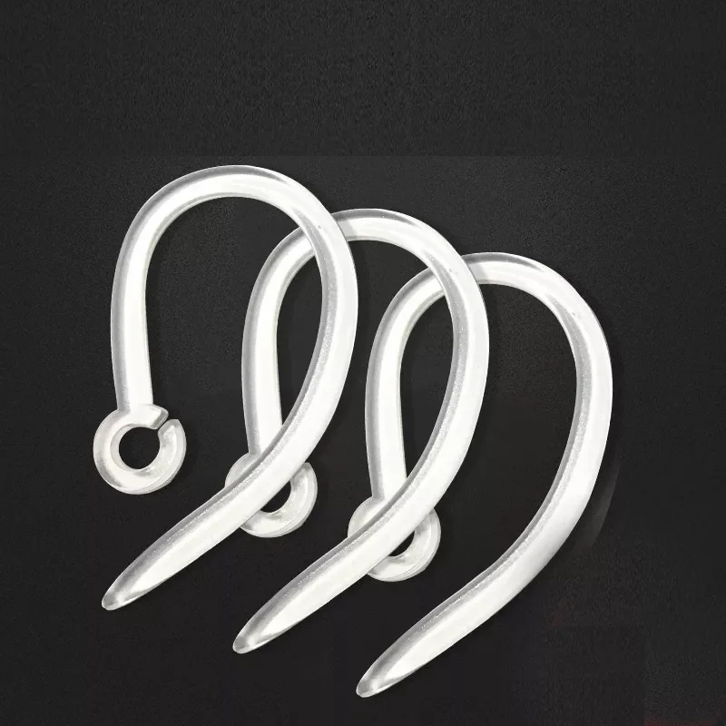 

Bluetooth Earphones Transparent Soft Silicone Ear Hook Loop Clip Headset Drop Shipping
