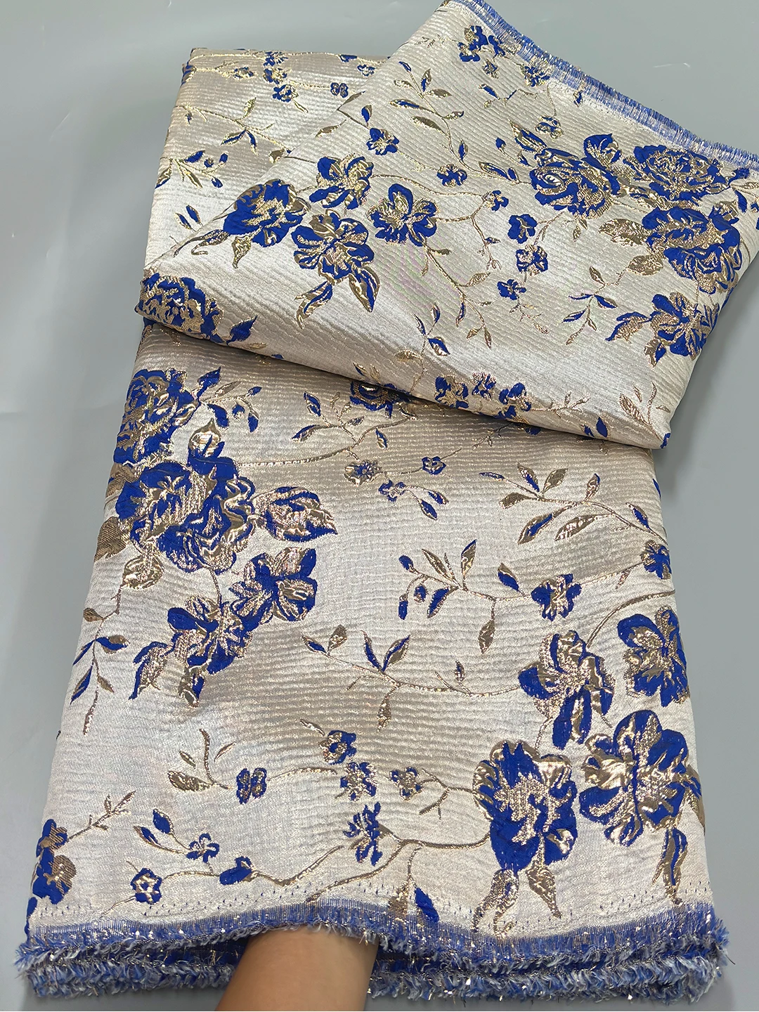 Высококачественная африканская тюлевая кружевная ткань для свадебных платьев и