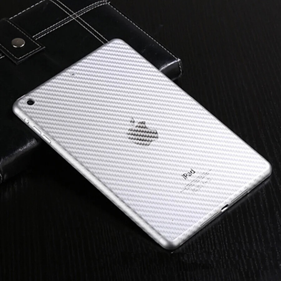 3D Back Carbon Fiber Screen Protector For Apple iPad 10.2 Pro 11 12.9 2020 Air 1 2 3 4 9.7 mini 5 6 Full Cover Protective Film