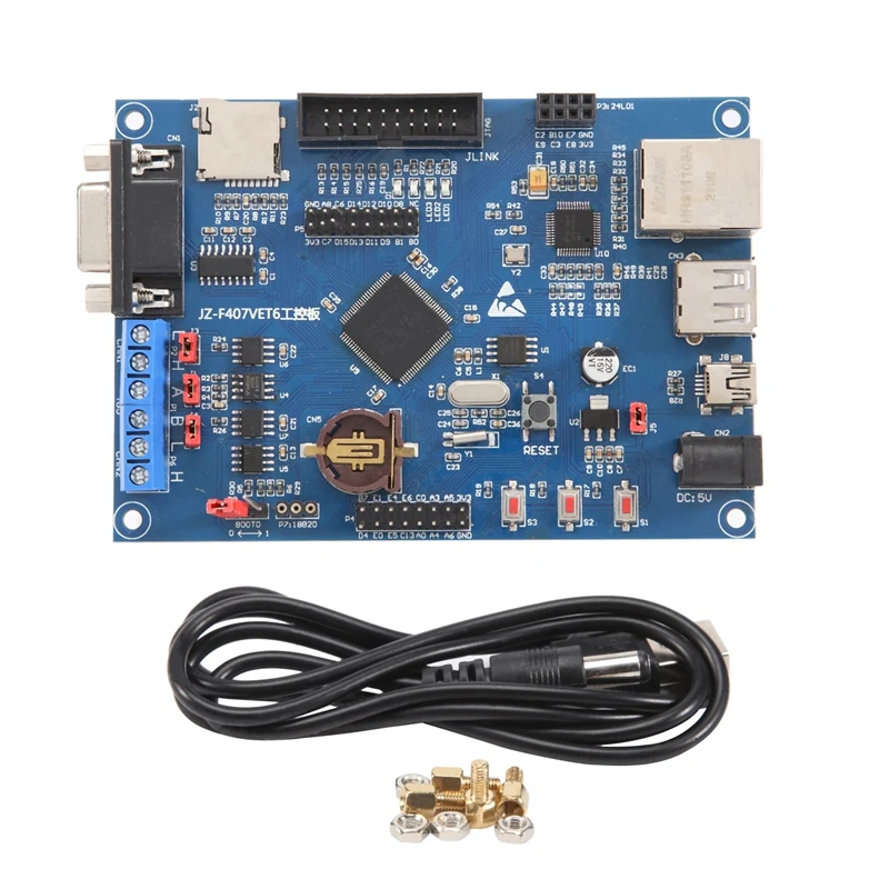 1 комплект STM32F407VET6 обучающая плата для разработки 485 двойной CAN Ethernet Интернет