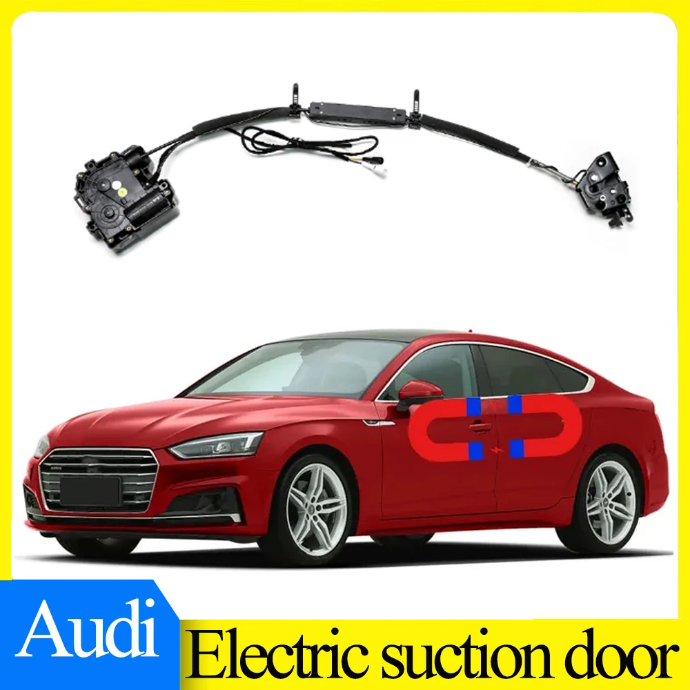 

Электрическая всасывающая дверь для Audi A5, автомобильные автоматические замки с переделкой, аксессуары, мягкая дверь, автоматические электроинструменты