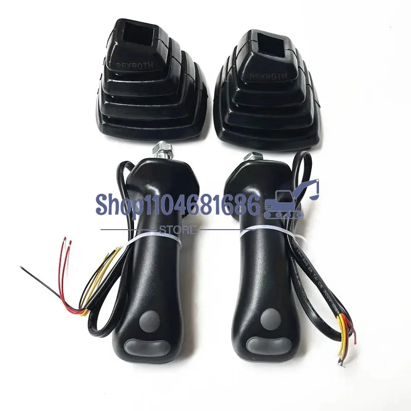 Фото Для экскаватора Yanmar Vio17 20 30 35 55 80 85, трехкнопочный джойстик, ручка, клей, пылезащитный чехол, пылезащитный чехол, аксессуары высокого качества №1
