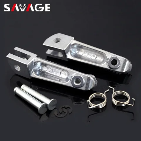 Подножки для мотоцикла, подножки для YAMAHA YZF R3 R25 R125 MT07 MT09 Tracer 900 XSR 700 MT10 MT25 MT03 MT125 Передняя подставка для ног для водителя