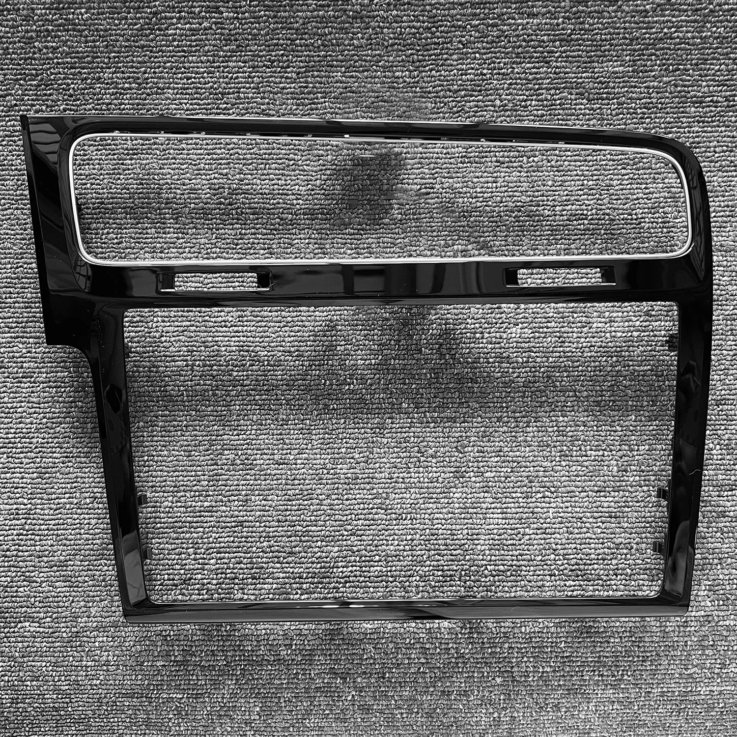 

Внутренний компонент 2,5-дюймовый пианино, черная рамка MIB, радио-панель, декоративная рамка для VW Golf 7 MK7 Golf 9,2 MK7.5 MIB Screen Bezel