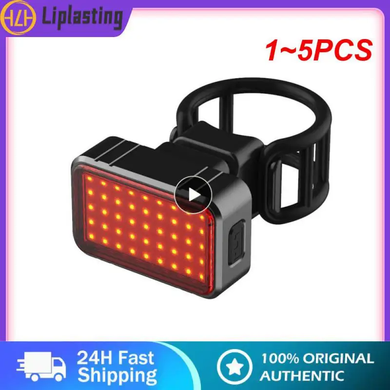 

Перезаряжаемый фонарь заднего фонаря велосипеда, водонепроницаемый фонарь заднего фонаря, велосипедный Подседельный штырь, 100 лм COB 28LED, 1 ~ 5 шт.