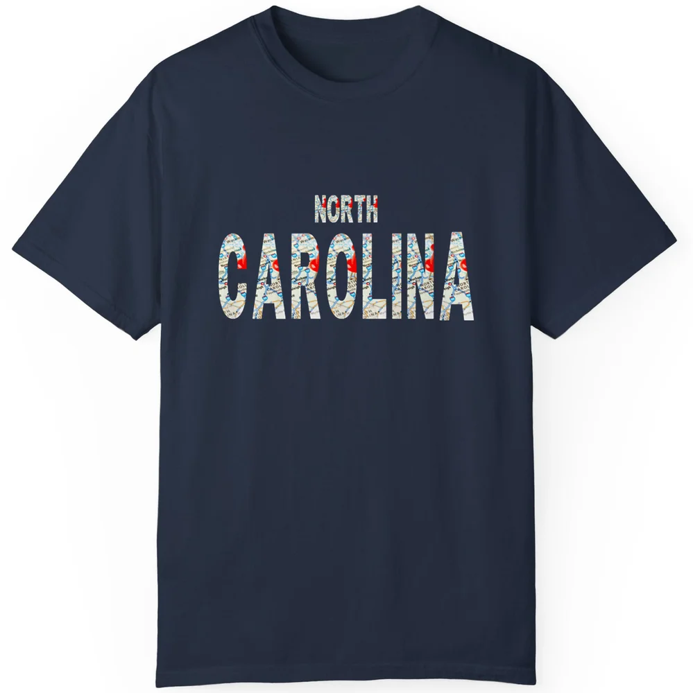 Лучший подарок футболка унисекс дневная фотография забавная карта Северная