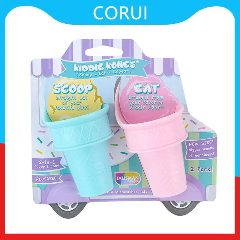 

Increase And Deepen The Groove Happy Diy Ice Cream Plastic Cup Health And Environmental Protection Without Peculiar Smell