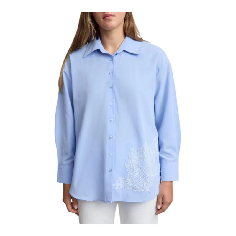 Trendyol TYZA Женская рубашка Рубашки и блузки Блузка Рубашка Топы Румяна