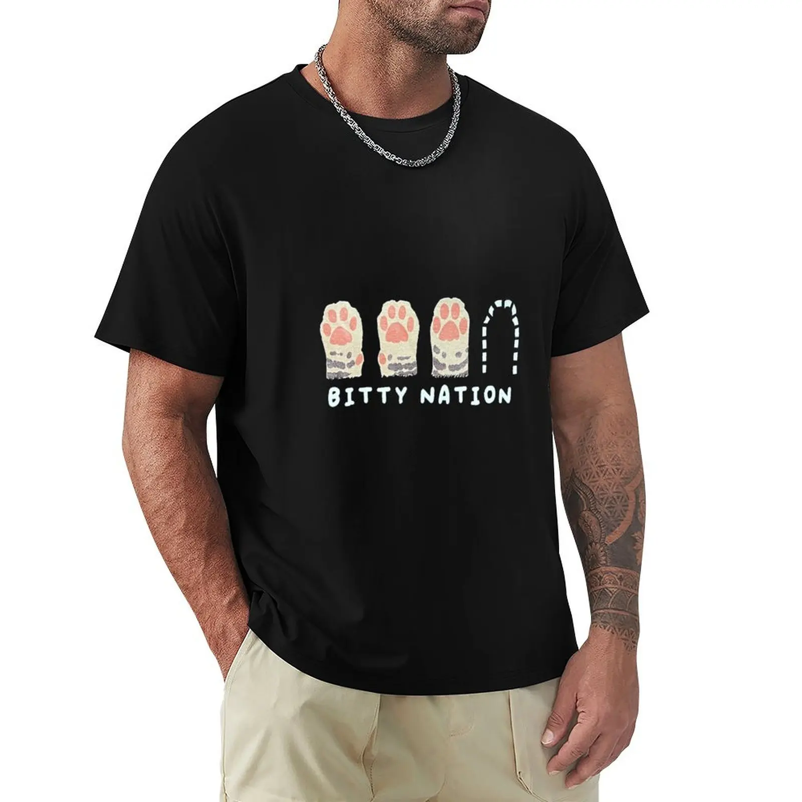 Классическая рубашка Bitty Nation Essen Art-Kora футболка черного цвета кавайная одежда