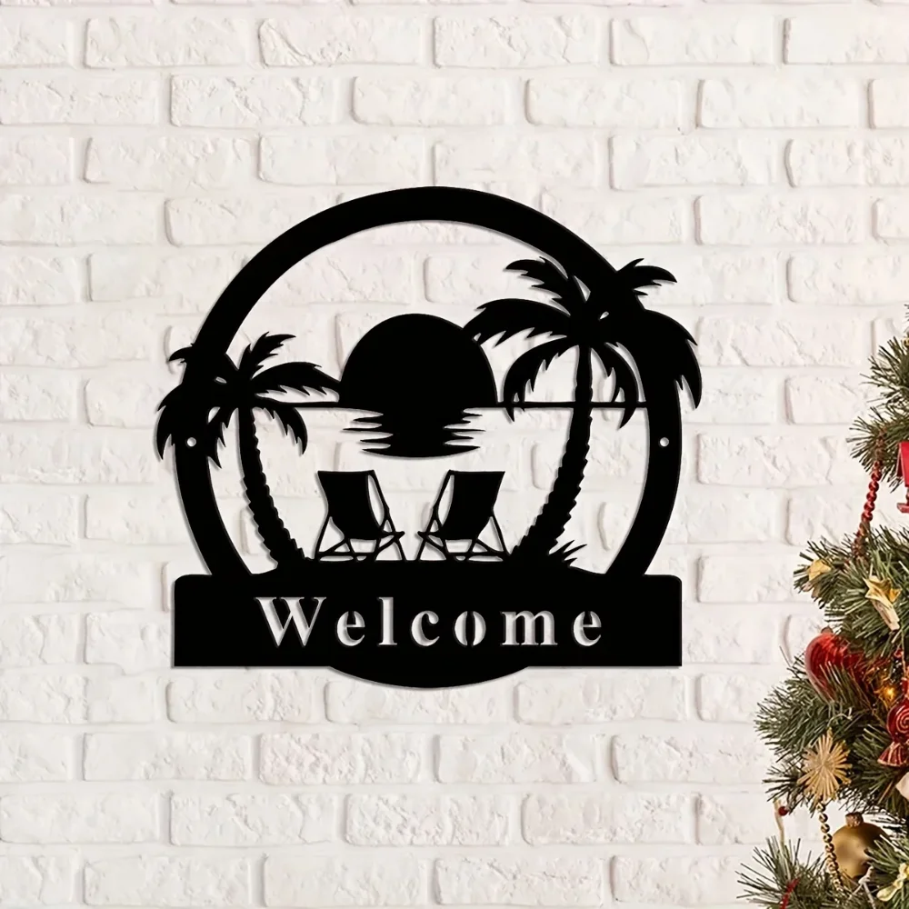 Металлическая декоративная вывеска