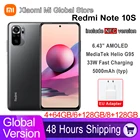 Смартфон Xiaomi Redmi Note 10S, 6 + 64128 ГБ, Helio G95 восемь ядер, камера 64 мп, AMOLED экран 6,43 дюйма, аккумулятор 5000 мАч