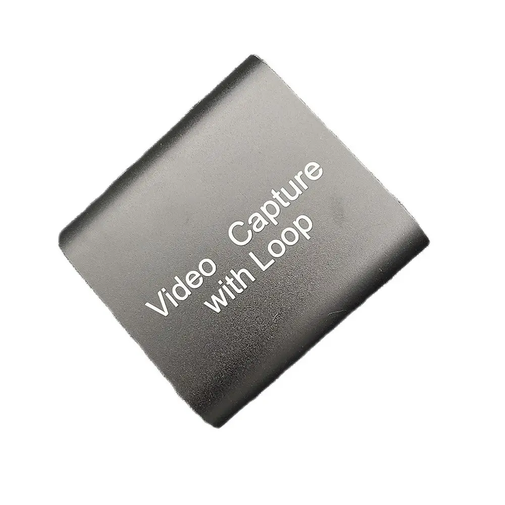 

Карта видеозахвата HD 1080P 4K, HDMI-совместима с USB 2,0, видеозахват настольной игры, запись потоковая трансляция в прямом эфире TV, местная петля