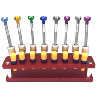 hot 8 pcs watch screwdrivers with metal stand tool for watch repair watch screwdriver set