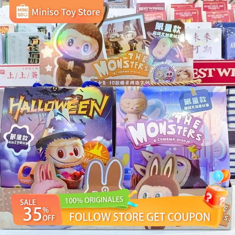 Labubu креативная культурная периферийная подарочная коробка значок наклейка для