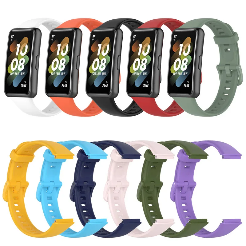 

Ремешок для смарт-часов Huawei Band 7, сменный Браслет для наручных часов, аксессуары для смарт-часов Huawei Band 7