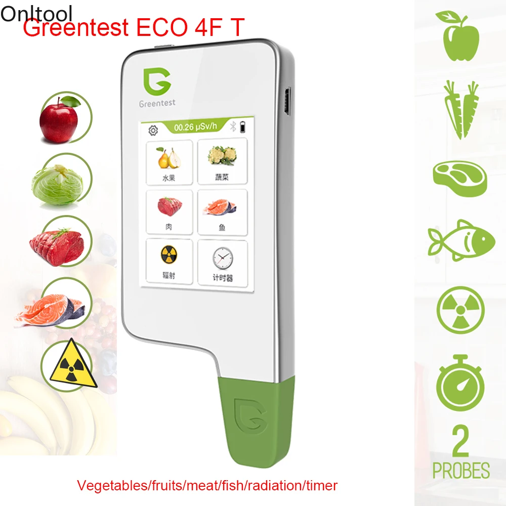 

Greenest-ECO4FT Updated Home Kitchen Nitrate Detector Radiates TDS Water with Bluetooth Function and Capacitive Screen