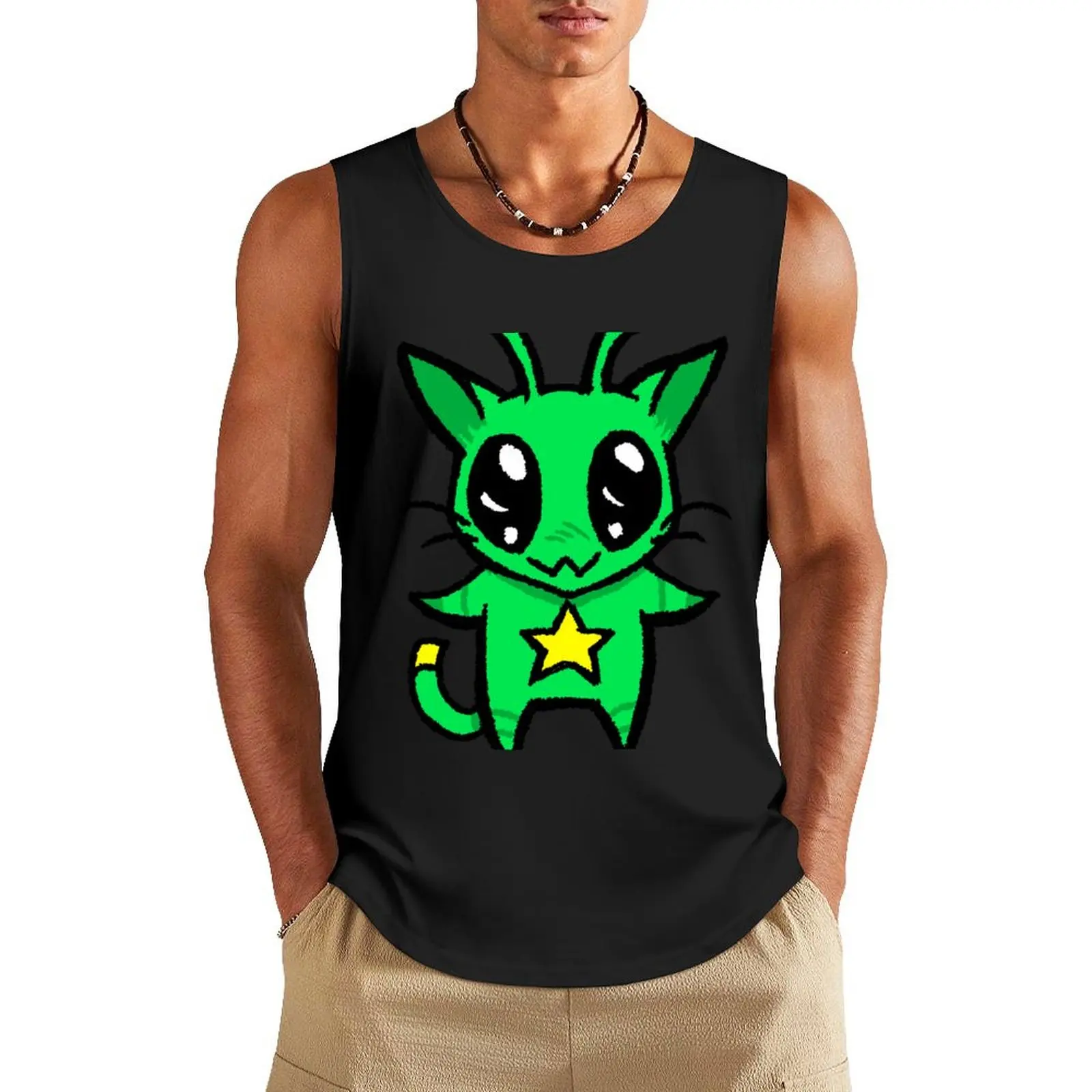 Мужские футболки для фитнеса Gnarpy from Regretevator Tank Top
