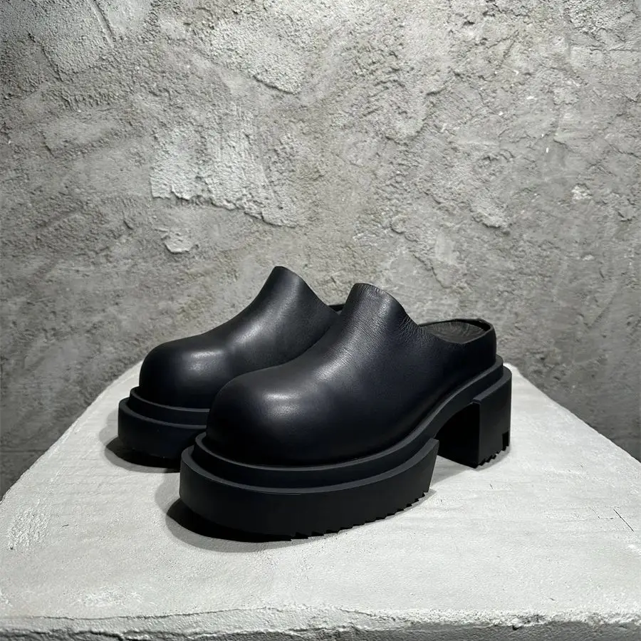 Сандалии Bogun на платформе ручной работы из воловьей кожи индивидуальной толстой