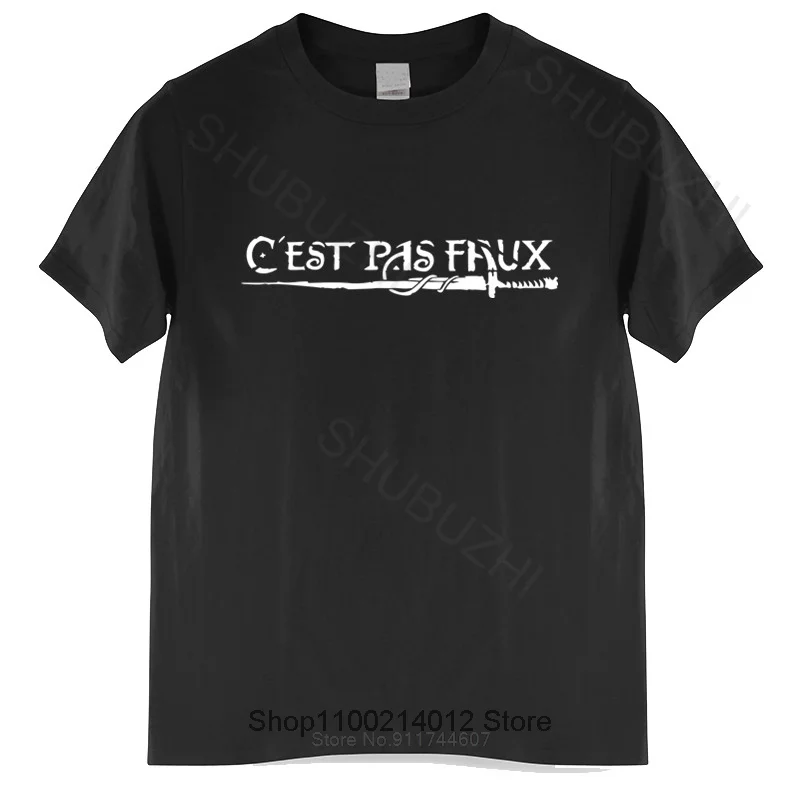 

Men Cotton T Shirt C'est Pas Faux T Shirt Kaamelott Kamelot Kamelott Perceval Cest Pas Faux Alexandre Astier unisex t-shirt