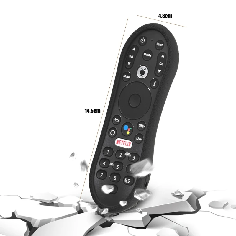 Защитный чехол для TiVo Stream 4K противоударный силиконовый пульт дистанционного