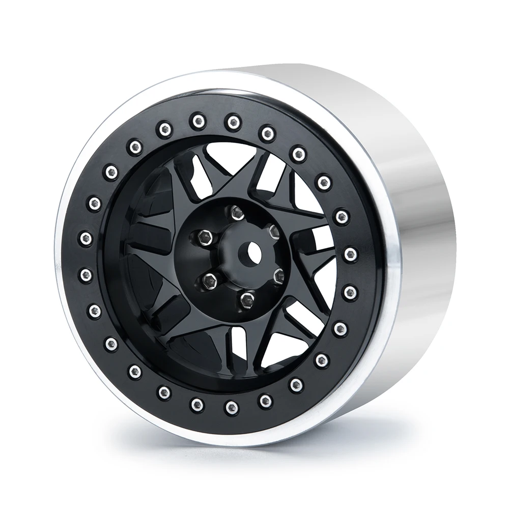Фото AXSPEED 2,9 дюймовый Beadlock металлический сплав колесные диски для Axial SCX6 AXI05000 Wrangler AXI05001 Trail Honcho 1/6 детали для радиоуправляемых автомобилей №2