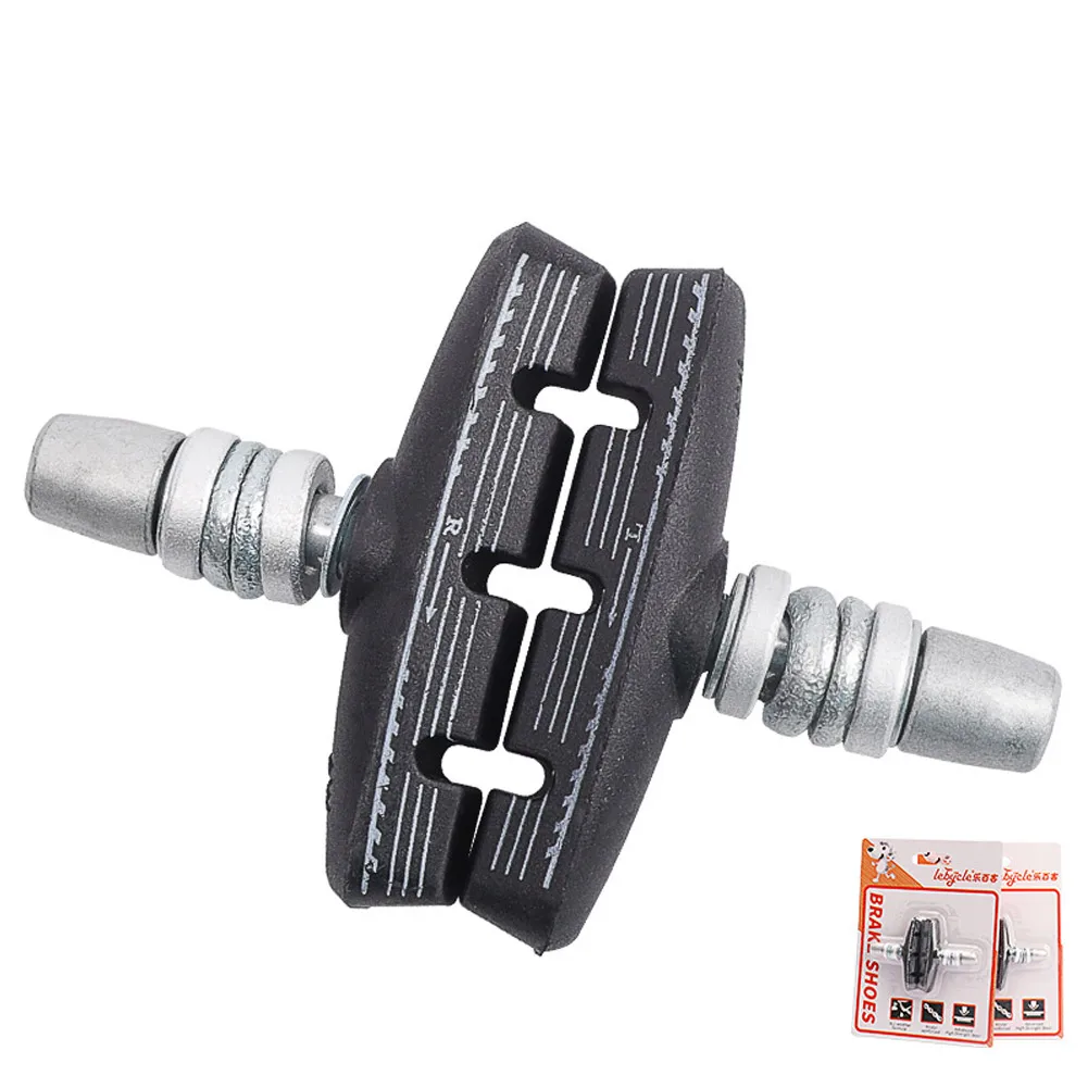 

55mm MTB Bike Brake Linear Pull Structure Mountain Bicycle V-Brake Pad Rubber Durable Cycling Accessories Parts