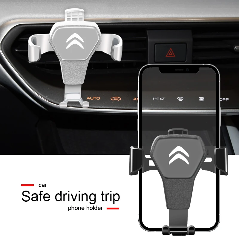 

Gravity Car Holder Phone Air Vent Clip Mount Cell Stand Smartphone Support for Citroen C1 C2 C3 C4 C5 C6 C8 C4L DS3 DS4 DS5 DS6