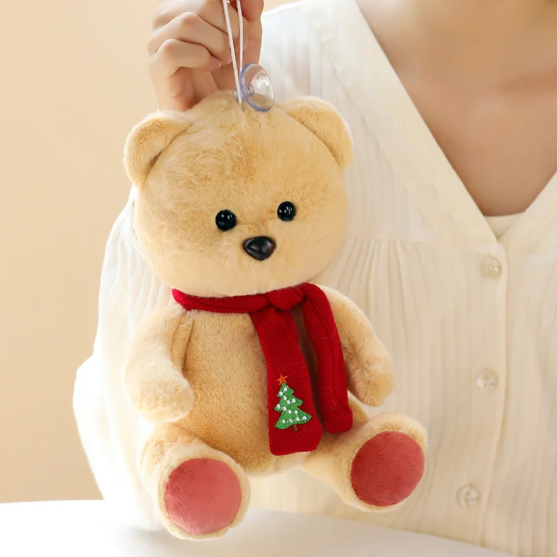 

25CM Teddy Bear Stuffed Animals Toys Plush Pendant Toy Dolls Cloth Dolls Wedding Celebration Decoration Birthday Christmas Gift