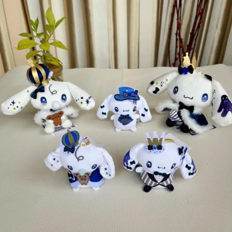 

Плюшевые игрушки Cinnamoroll Kawaii милые Sanrios аниме плюшевые мягкие набивные куклы Мультяшные Подвески с сумкой детский подарок на день рождения