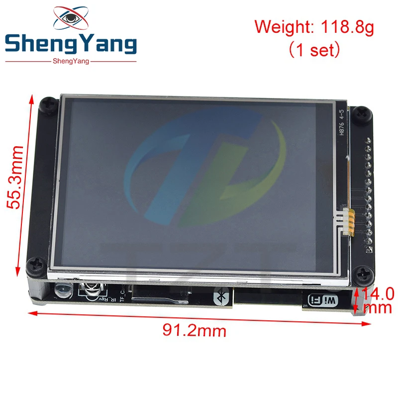 Макетная плата ESP32 CH340 3 2-дюймовый сенсорный ЖК-экран 240x320 встроенный Bluetooth Wi-Fi