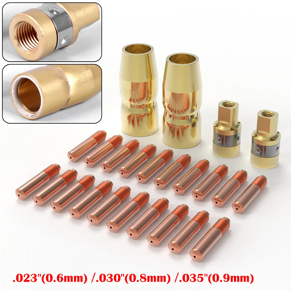 Комплект горелки MIG для Miller M-100/150 Hobart H-9/10 насадка-диффузор Herramientas наборы