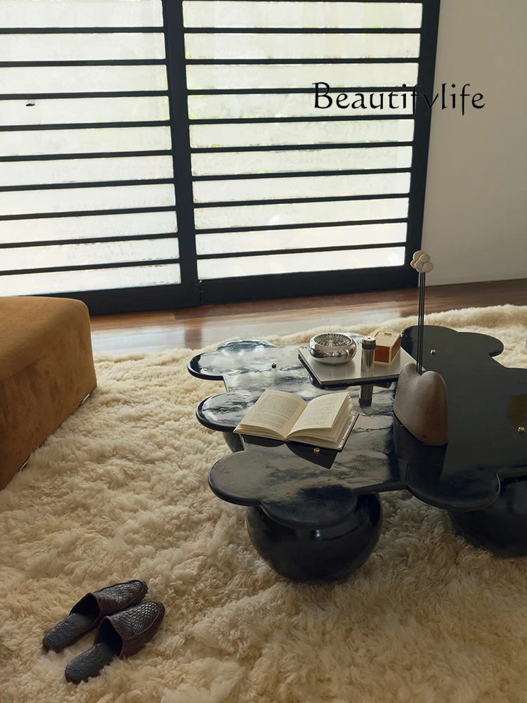 Средневековый кремовый Ретро стиль Bauhaus wabi мангостин особой формы прямоугольный