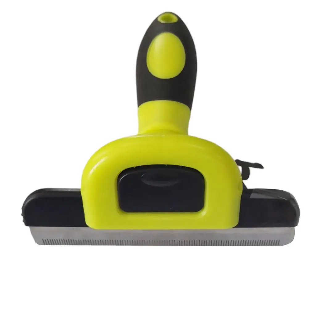

Pets Deshedding Brush Dog Hair Cat Hair Shedding Cutting Brush Effective Grooming Remover for cats and dogs