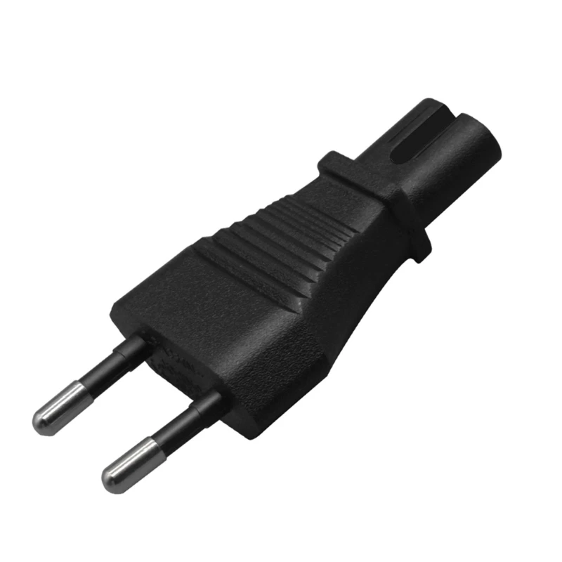 2-контактный штекер ЕС по стандарту IEC 320 C5/C7 для вилок преобразователя питания
