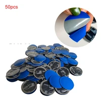 50pcs car repair patch fast self adhesive cold film car drying inner tube vacuum tire repair tool without glue patch