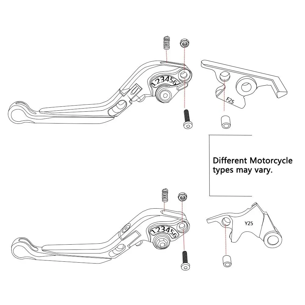 Для YAMAHA YZF600R YZF 600R thundercat 1995-2002 2003 2004 2005 2006 2007 2008 рычаги тормозной муфты мотоцикла
