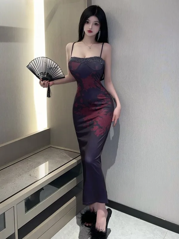 Рисунок 4 - Женское длинное платье с запахом