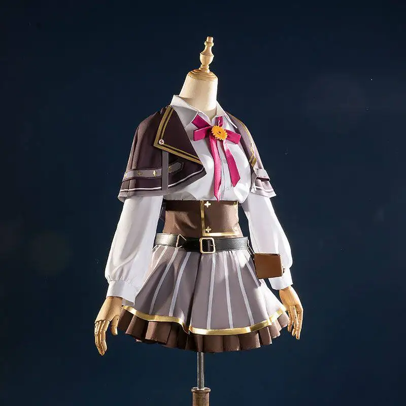 Фото Костюм для косплея Ace Taffy: униформа VTuber в стиле Лолита-кимоно для Хэллоуина, Рождественских вечеринок, маскарадов и аниме-шоу №3
