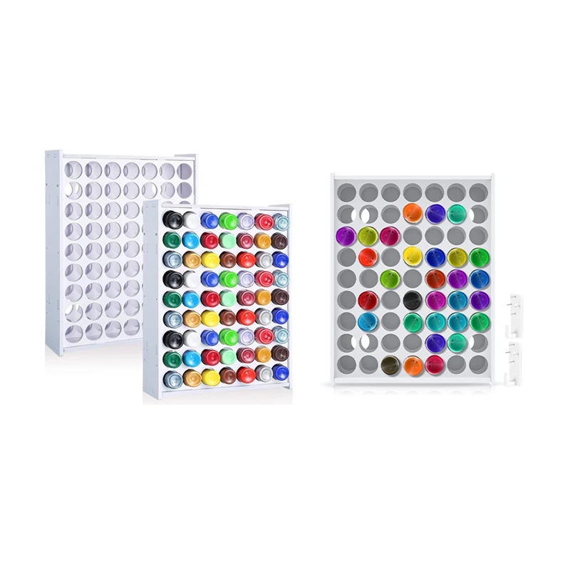 Органайзер для хранения красок 63 отверстия