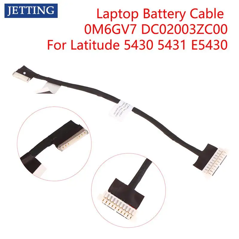 

1Pc Laptop Battery Flex Cable Connector Line For Dell Latitude 5430 5431 E5430 0M6GV7 DC02003ZC00