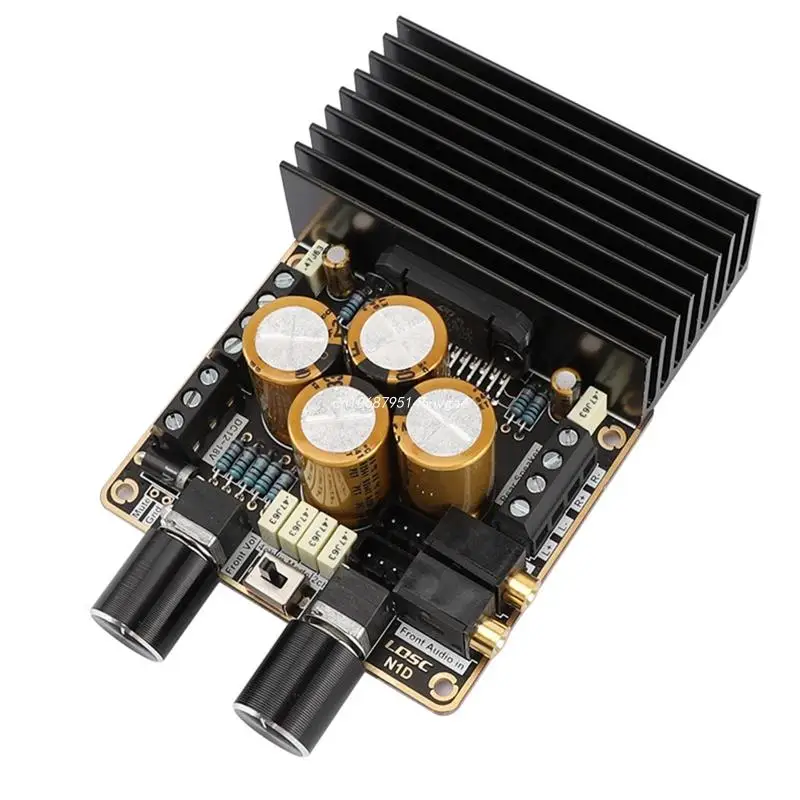 

TDA7850 4 Channel Power Amplifier Board 4x80W Car DIY Power Stereo Subwoofer Props Metal Material New Dropship