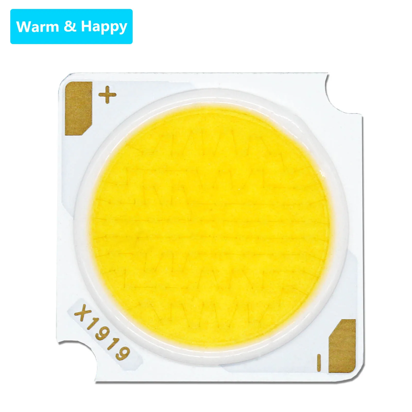 

Светодиодный чип Bridgelux warm and happy 19*19 мм 10-50 Вт