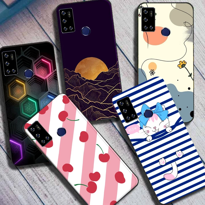 Модный силиконовый чехол для Cubot C20, задний Чехол для CubotC20 C 20, чехол для телефона, бамперы с животным рисунком