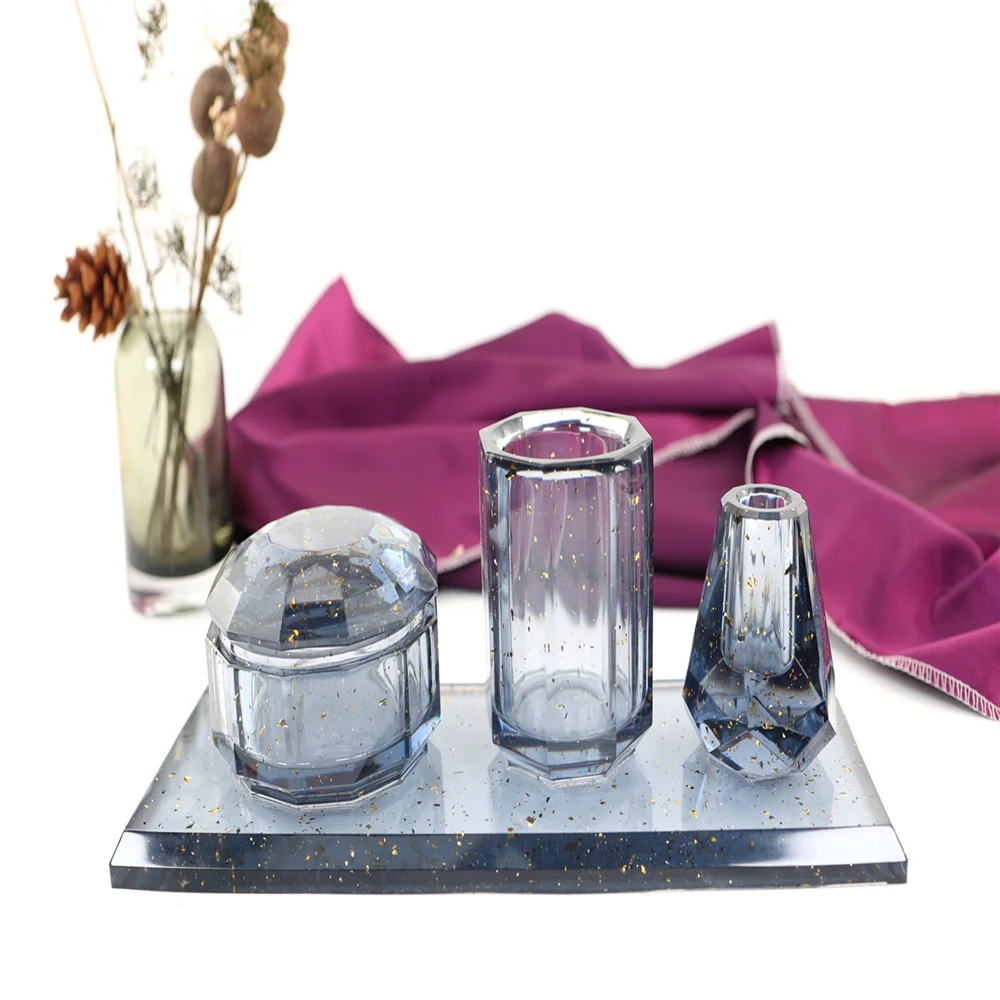 

Силиконовая форма «сделай сам» для цветочной вазы, горшка из эпоксидной смолы