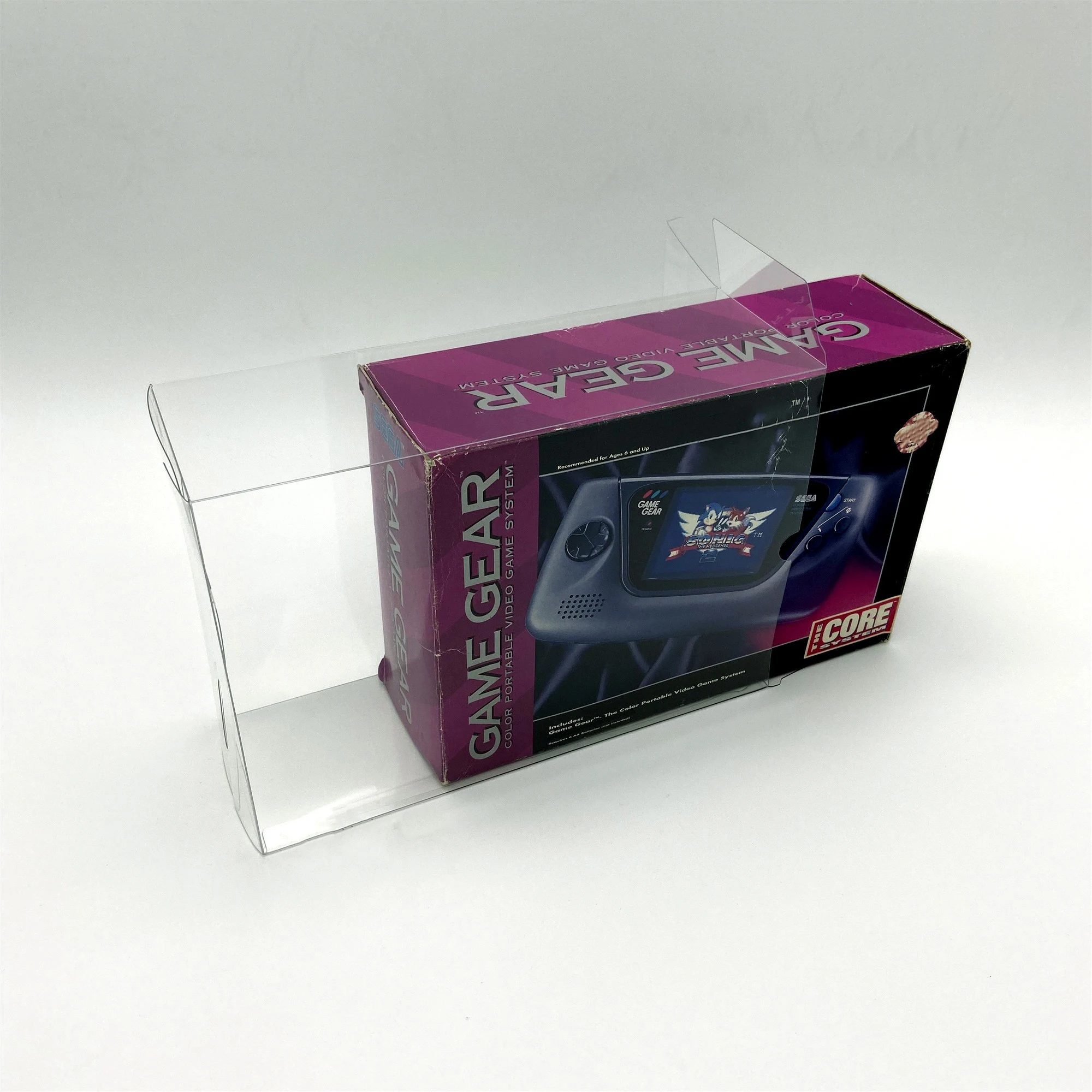 

1 Box Protector For The Game Gear SEGA US Version Clear Display Case Collect Box