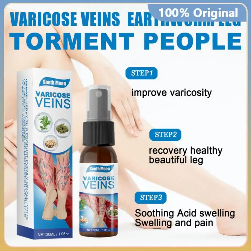 

Varicose Vein Spray Vasculitis Phlebitis Spider Pain Relief Relieves Pain Cream Vein Edema Neuralgia Foot Body Care