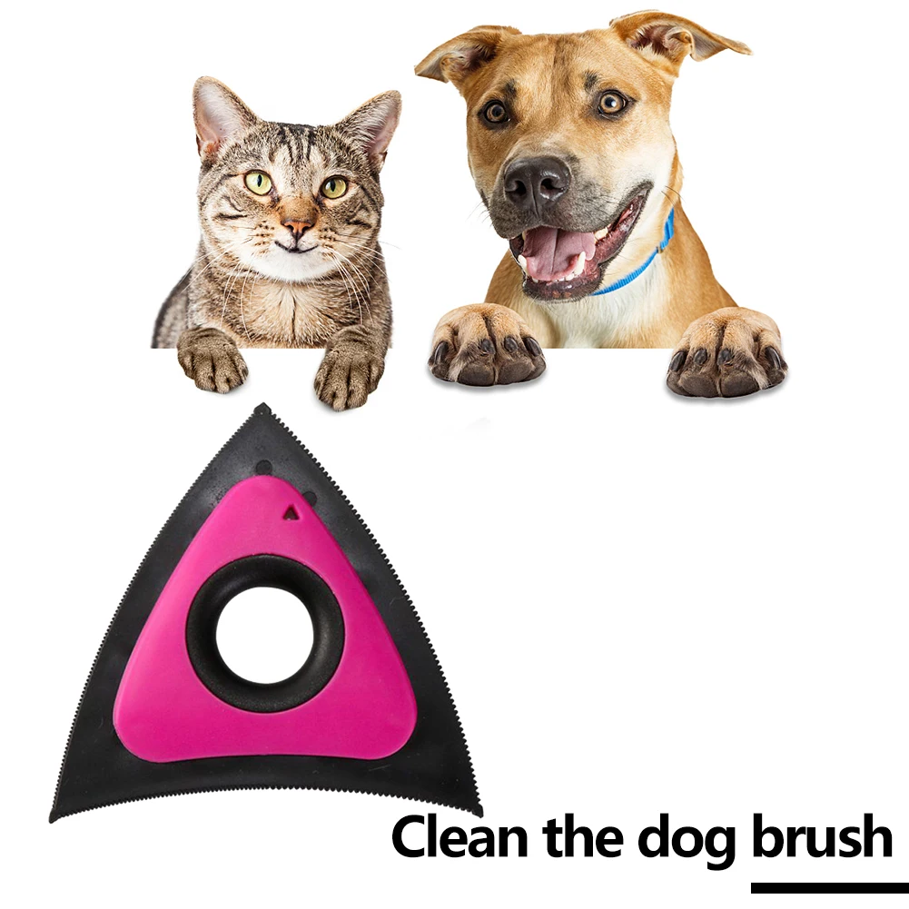 

Pet Hair Remover Cat Fur Cleaning Device Carpet Sofa Car Detail Scraper Dog Lint Removal Silicone Dog Cat Fur Removal Brush