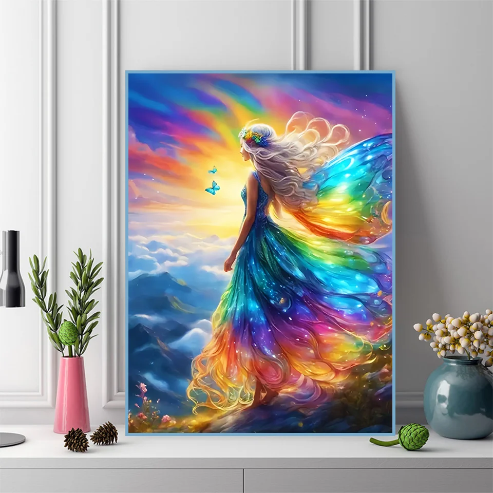 EverShine DIY Комплект Алмазной Живописи Полное Покрытие Квадратные Круглые