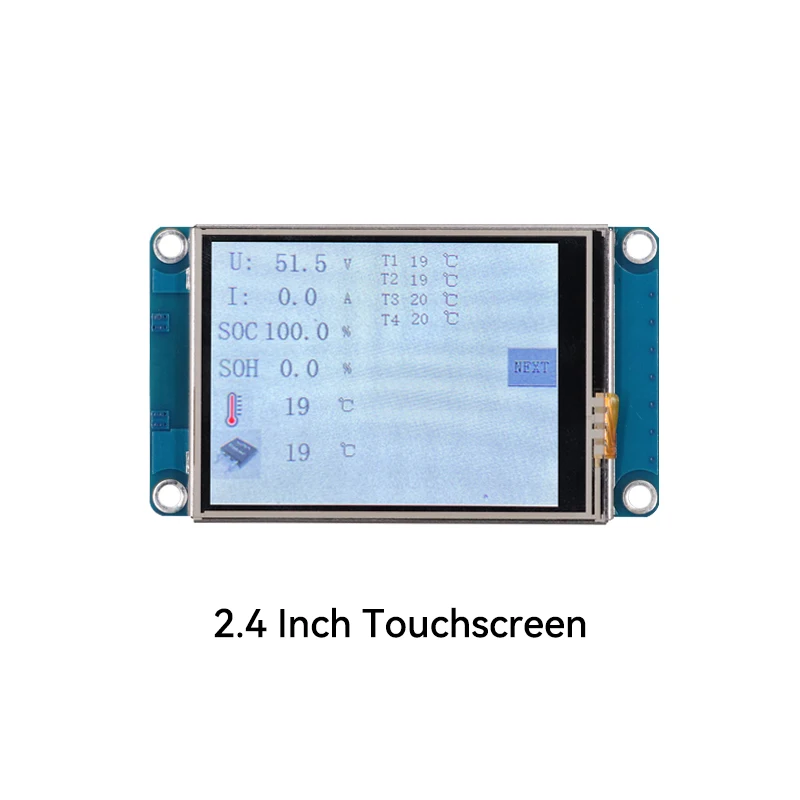 LWS Smart BMS ЖК-дисплей 2 4-дюймовый 4 3-дюймовый литиевый аккумулятор Bms аксессуары