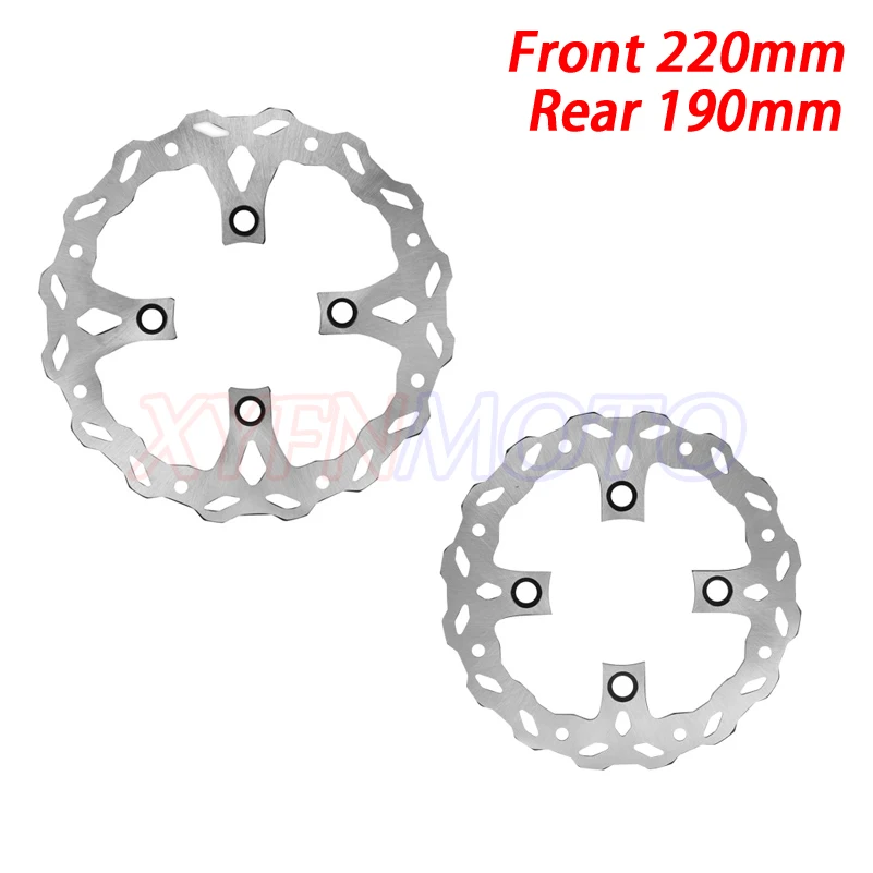 

Motorcycle 190mm 220mm Front Rear disc brake plate Rotor For 125cc 140cc 150cc 160cc Quad Pit Dirt Bike Off-road motorcycle